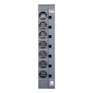 Centro de Medición Modular 7 Servicios 5 Mordazas 100A 2F 3H, Cableada - CMM75100CIA
