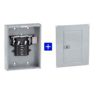 Centro De Carga 12 Espacios 1F 3H 125A Zapatas Principales C/Tapa Sobreponer - QO112L125PGS