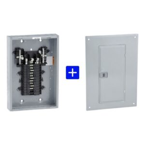 Centro De Carga 20 Espacios 3F 4H 125A Zapatas Principales C/Tapa Sobreponer - QO320L125GS