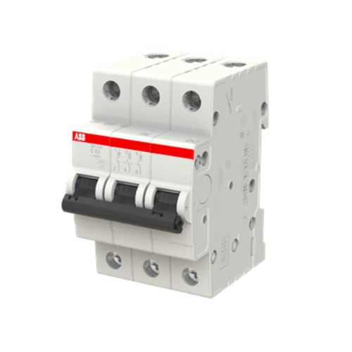 Interruptor termomagnético para riel 3P