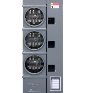 Centro de Medición Modular 3 Servicios 5 Mordazas 100A 3F,4H, En Barras