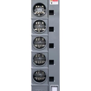 Centro de Medición Modular 5 Servicios 5 Mordazas 100A 2F 3H, Cableada